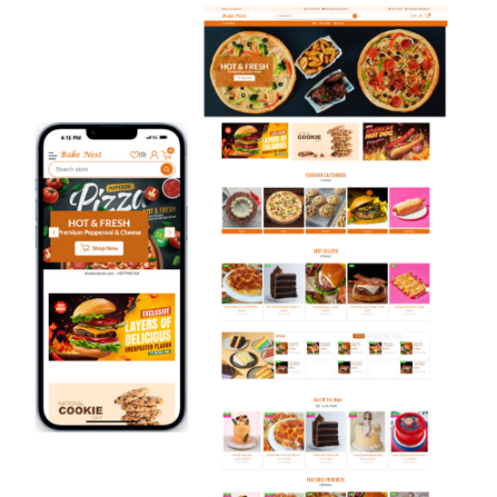 Picture of Bakenest Theme for nopCommerce