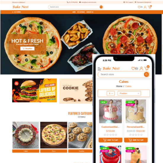Picture of Bakenest Theme for nopCommerce