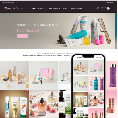 Picture of Beautiva Theme for nopCommerce