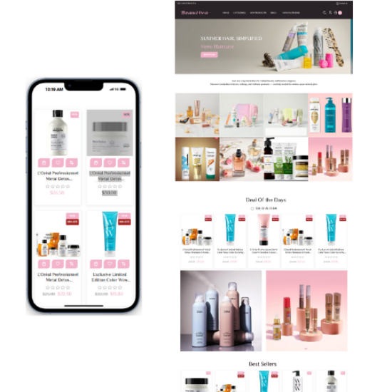 Picture of Beautiva Theme for nopCommerce