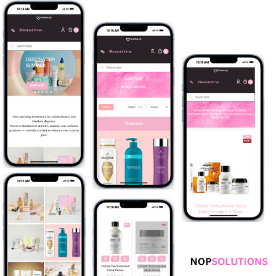 Picture of Beautiva Theme for nopCommerce