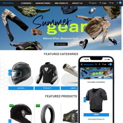 Picture of Motonex Theme for nopCommerce