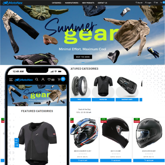 Picture of Motonex Theme for nopCommerce