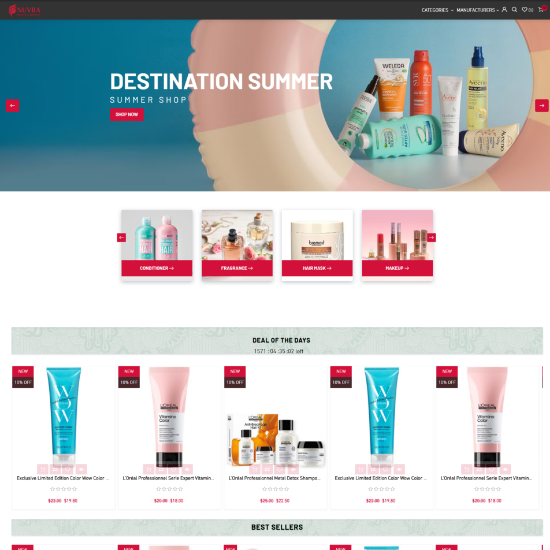 Picture of Nuvra Theme for nopCommerce