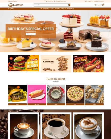 Picture of Bakenest Theme for nopCommerce