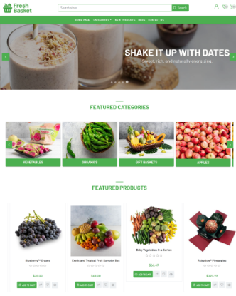 Picture of Fresh Basket Theme for nopCommerce