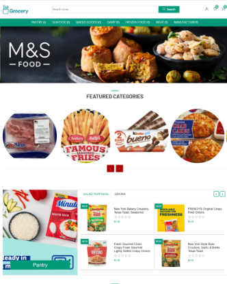 Picture of Grocery Theme for nopCommerce