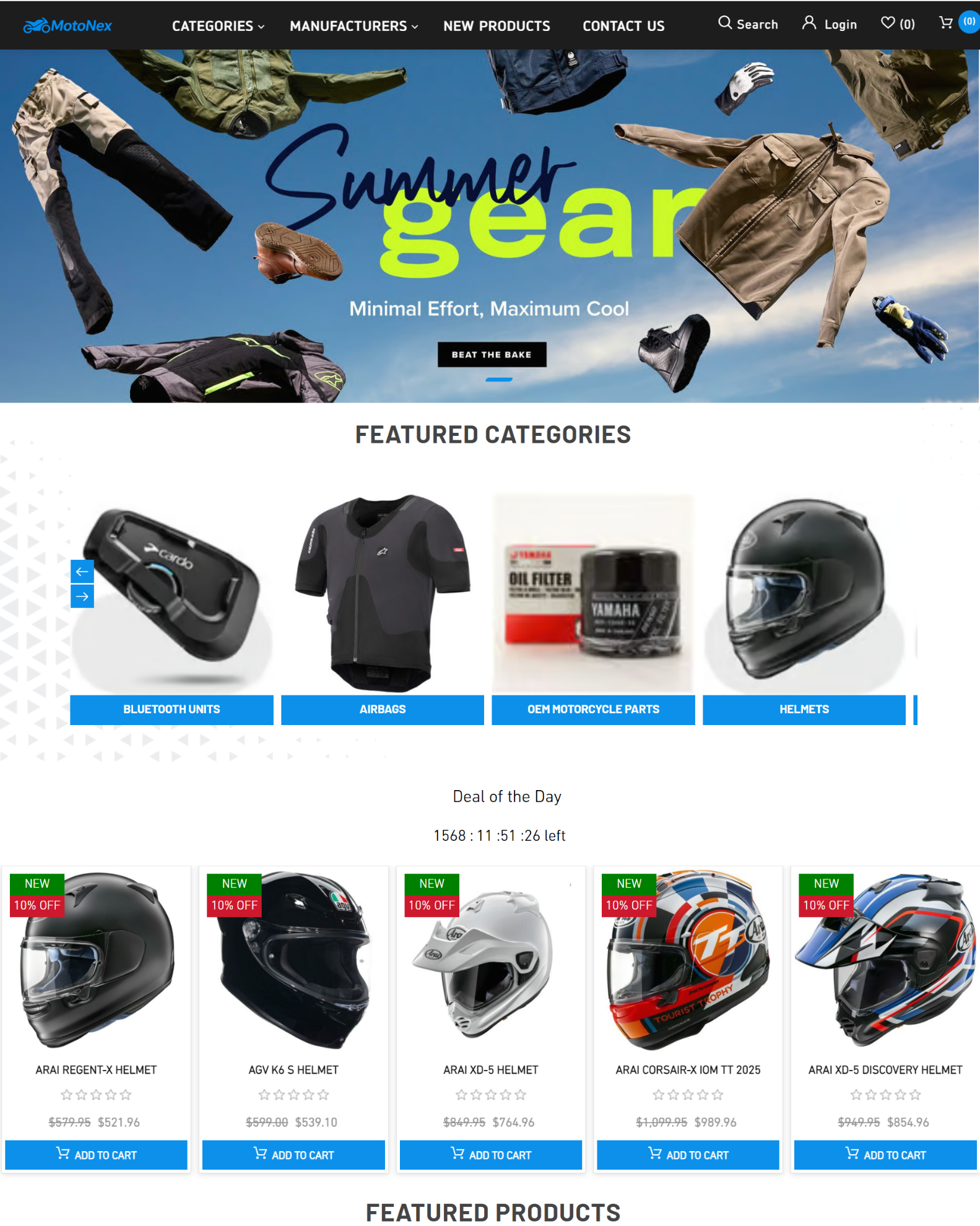 Picture of Motonex Theme for nopCommerce