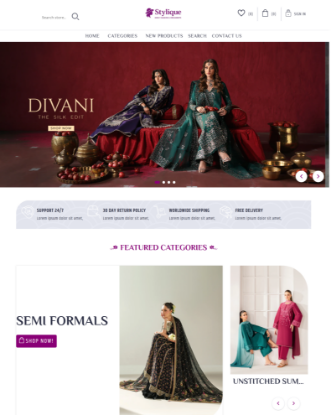 Picture of Stylique Theme for nopCommerce