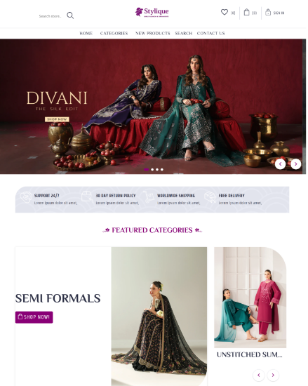 Picture of Stylique Theme for nopCommerce