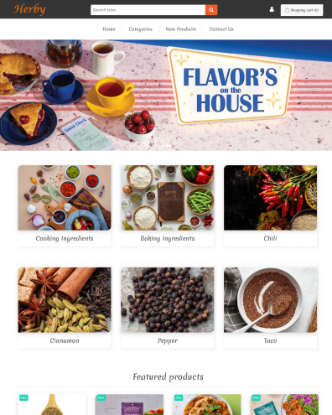 Picture of Herby Theme for nopCommerce